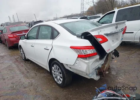 2013 Nissan Sentra Fe+ Sv from USA, damaged, VIN 3N1AB7APXDL667074